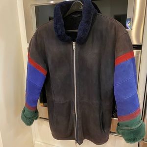 Shearling coat- Louis Feraud
